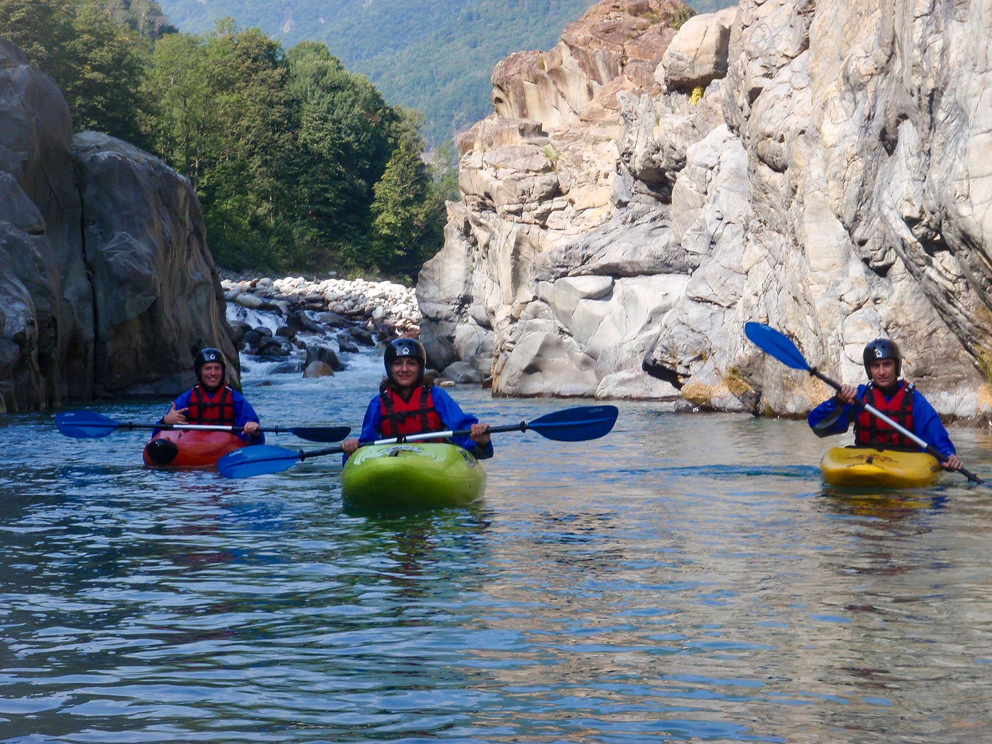 Kayak Battesimo Collettivo