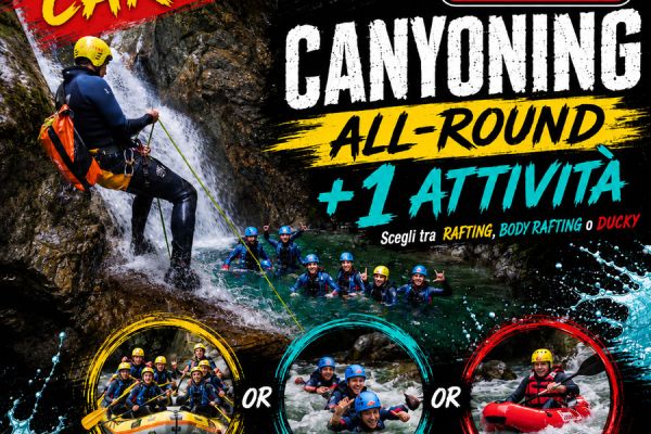 Gift Card<br>CANYONING All-Round + 1 activity