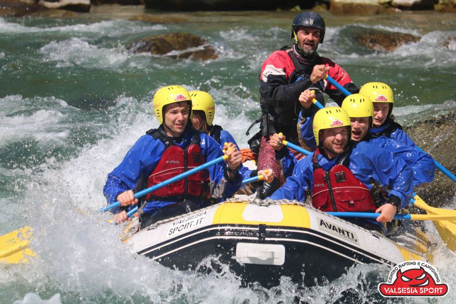 Rafting in Valsesia