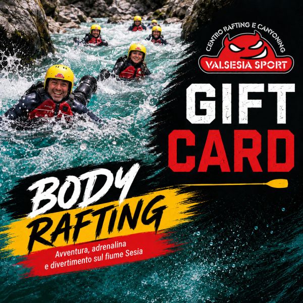 Gift Card<br />BODY RAFTING
