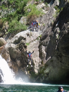 Canyoning Piemonte, tuffi fantastici e sempre in  sicurezza.