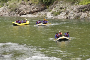 la storia del rafting