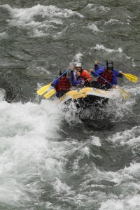 la storia del rafting