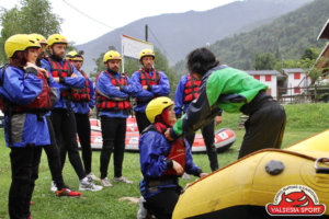 Rafting in Valsesia Briefing Tecnico